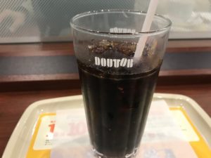 ドトール守山アイスコーヒー