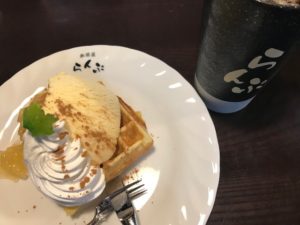 らんぷ　草津駒井沢店　りんごワッフル